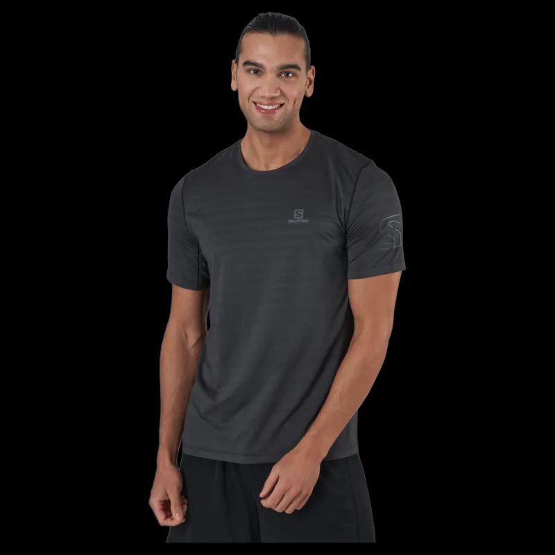 Best Salomon Xa Tee M Black/heather Grå