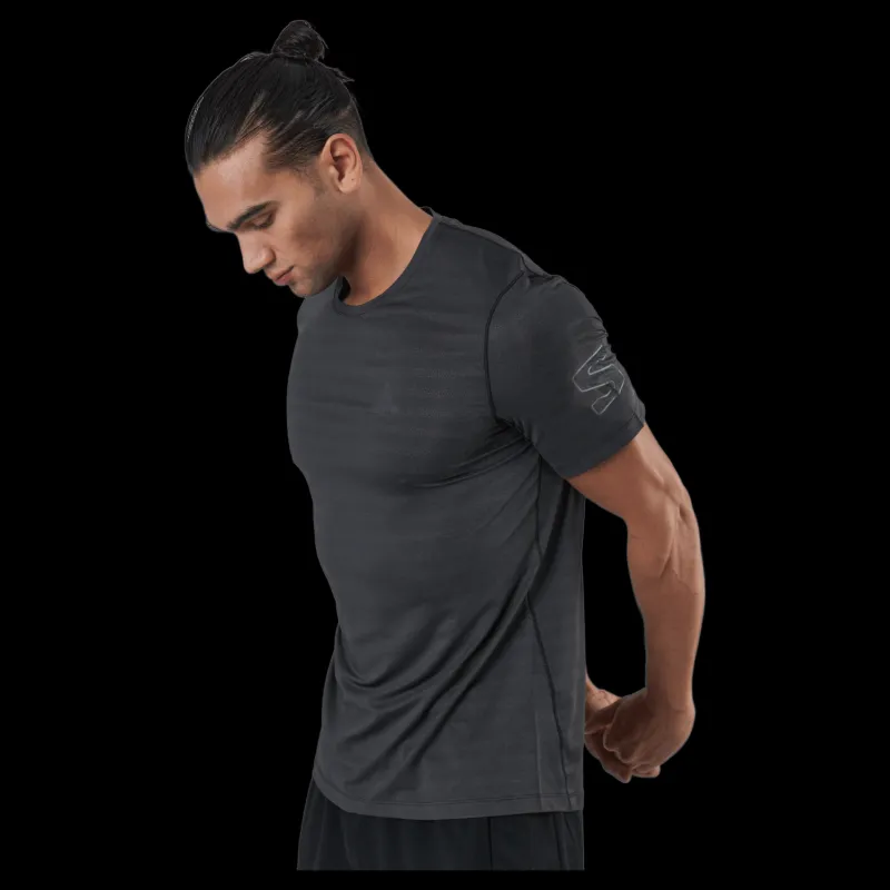 Best Salomon Xa Tee M Black/heather Grå