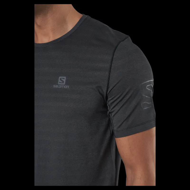 Best Salomon Xa Tee M Black/heather Grå