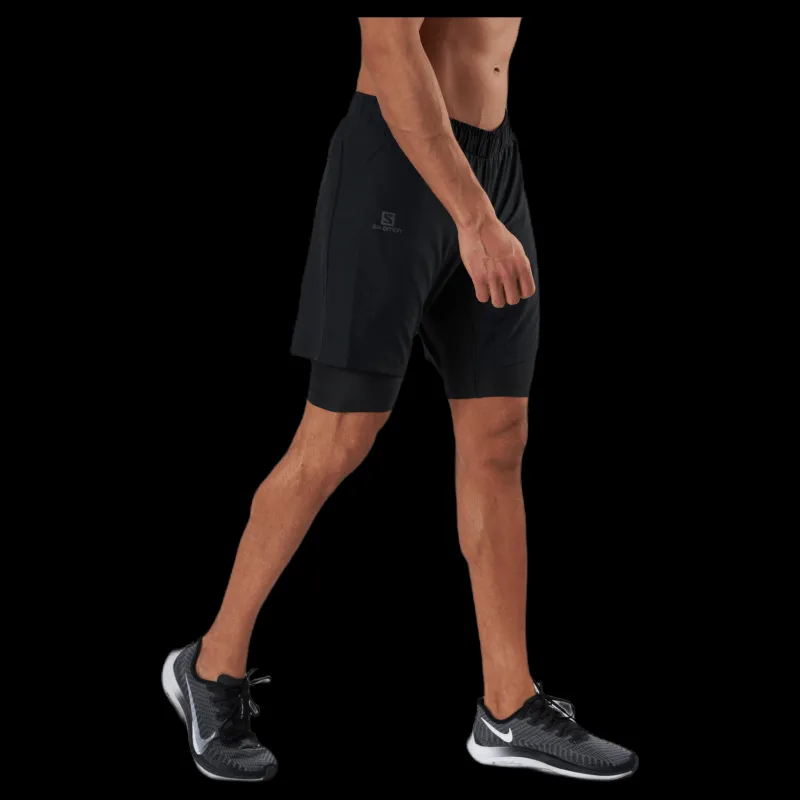 Best Salomon XA Twinskin Short Black Svart