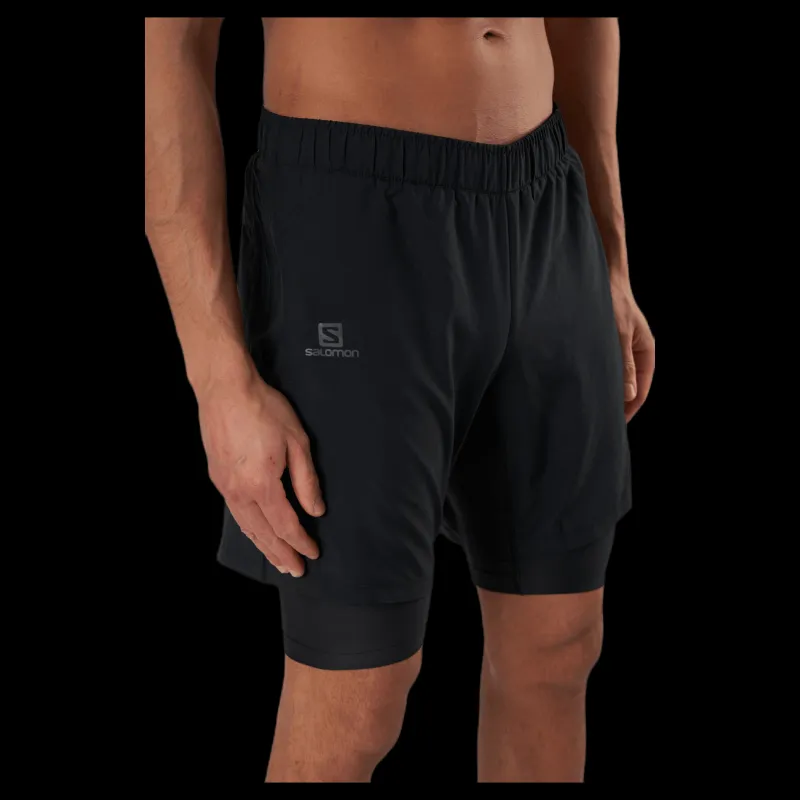 Best Salomon XA Twinskin Short Black Svart