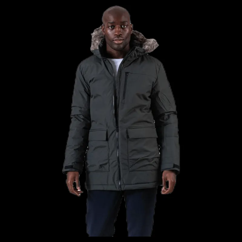 Sale adidas Xploric Parka Legend Earth Svart