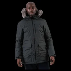 Sale adidas Xploric Parka Legend Earth Svart