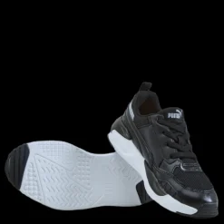 Hot Puma X-ray 2 Square Ac Ps Black- Black- Sil Svart