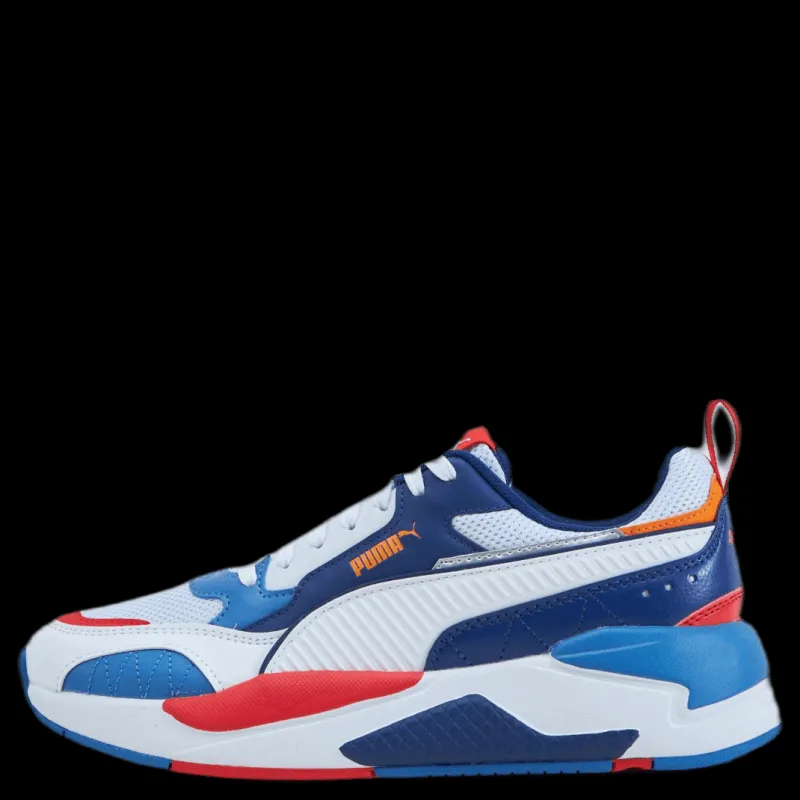 Puma X-Ray 2 Square Junior Blue/White/Red Flerfärgad