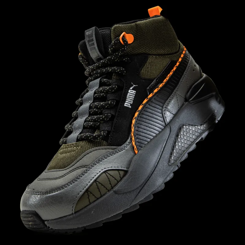 Discount Puma X-Ray 2 Square Mid Wtr Black Svart