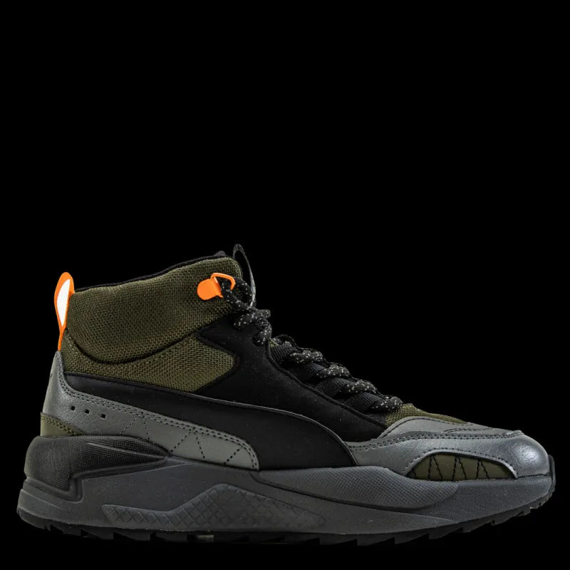 Discount Puma X-Ray 2 Square Mid Wtr Black Svart