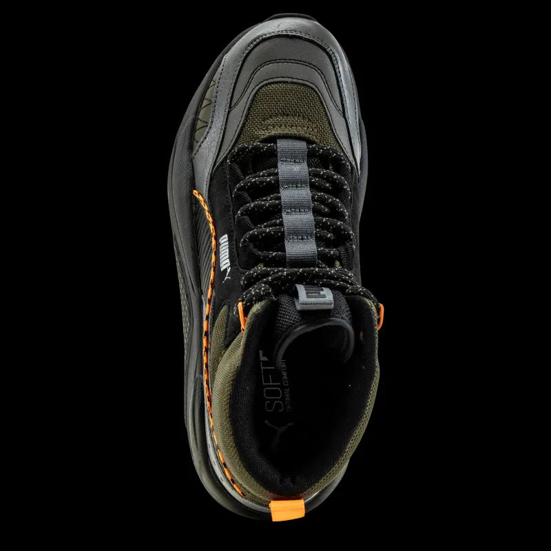 Discount Puma X-Ray 2 Square Mid Wtr Black Svart