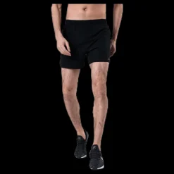 2XU XVENT 5" Short (w brief) Black/Silver Svart och Silver