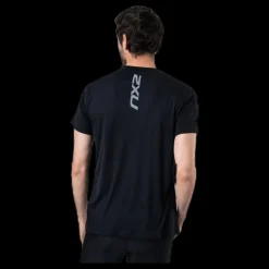 2XU XVENT G2 SS Tee Black/Silver Svart och Silver