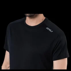 2XU XVENT G2 SS Tee Black/Silver Svart och Silver