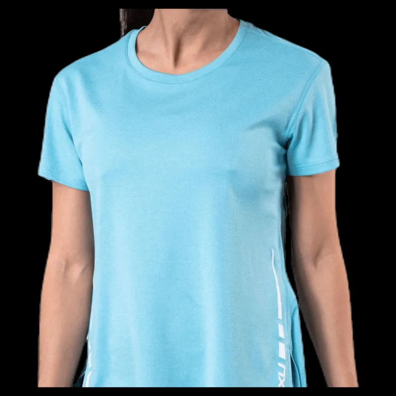 2XU XVENT G2 SS Tee Blue/White Blå och Vit Best