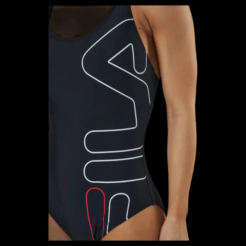 Fila YAISA swim suit Black Svart New