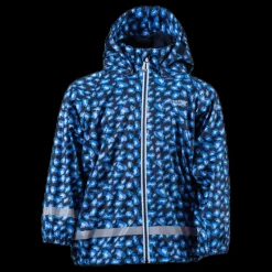 Outlet Weather Report Ye Mini Rainset w/fleece Blue Blå