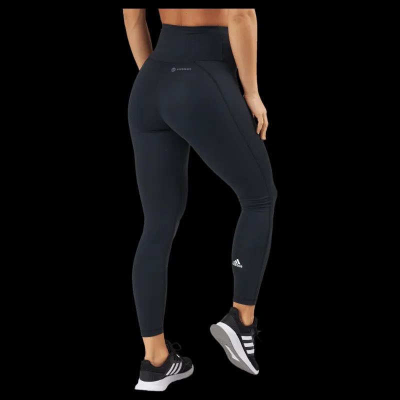 Outlet adidas Yoga Essentials High-Waisted Leggings Black Svart
