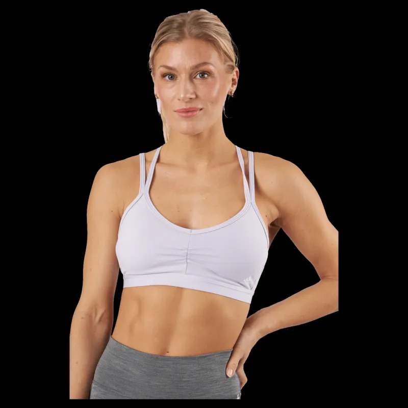 adidas Yoga Essentials Light-Support Bra Sildaw Vit