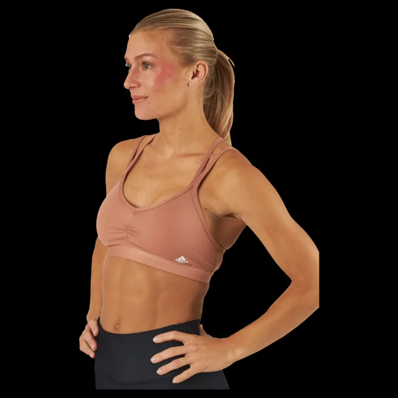 Outlet adidas Yoga Essentials Light-Support Bra Clastr Beige