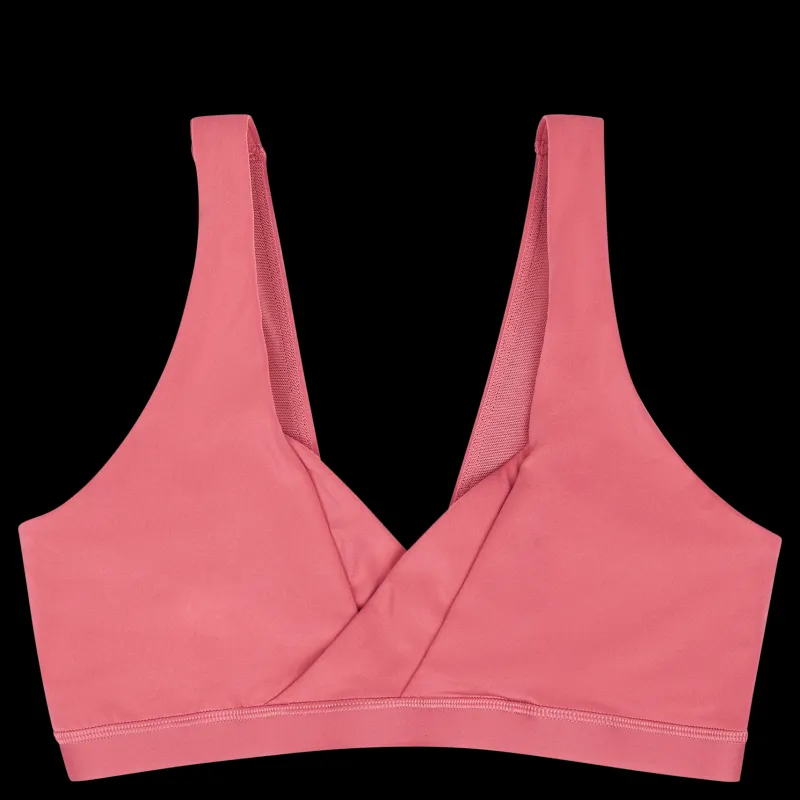adidas Yoga Essentials Studio Light-Support Nursing Bra Pnkstr Rosa Outlet