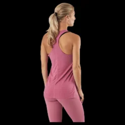 Hot Nike Yoga Layer Tank Red Röd