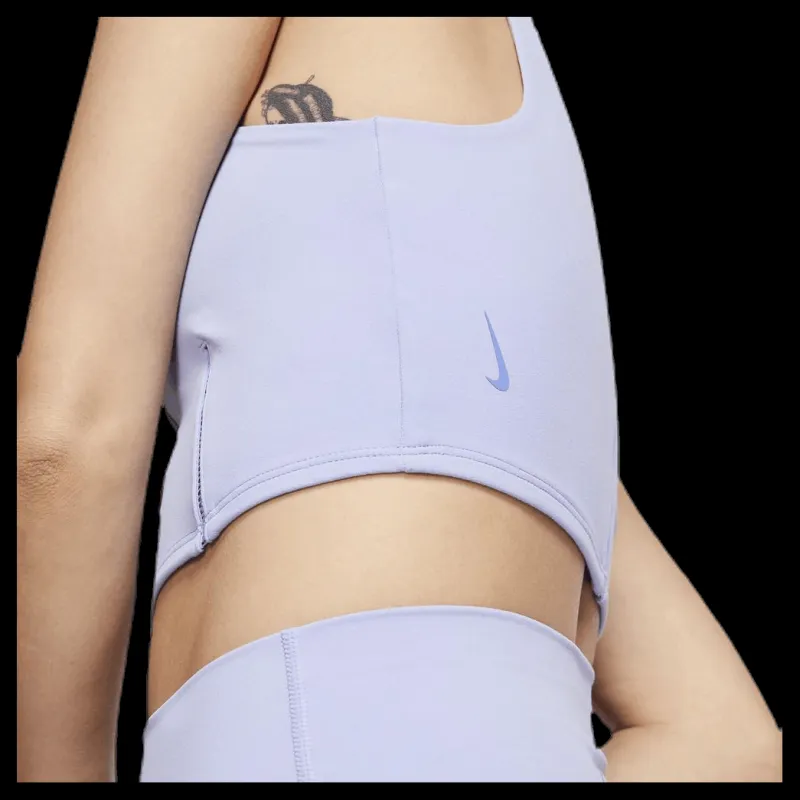 Hot Nike Yoga Luxe Crop Tank Purple Vit