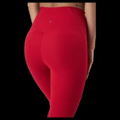 Hot Nike Yoga Luxe Dri-fit Women's 7/8 Gym Red/team Red Röd