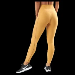 Nike Yoga Luxe Rib 7/8 Tight Yellow Beige