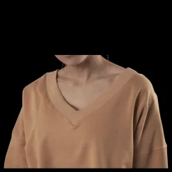 Nike Yoga Off-Mat Fleece V-Neck Pink/White Rosa och Vit