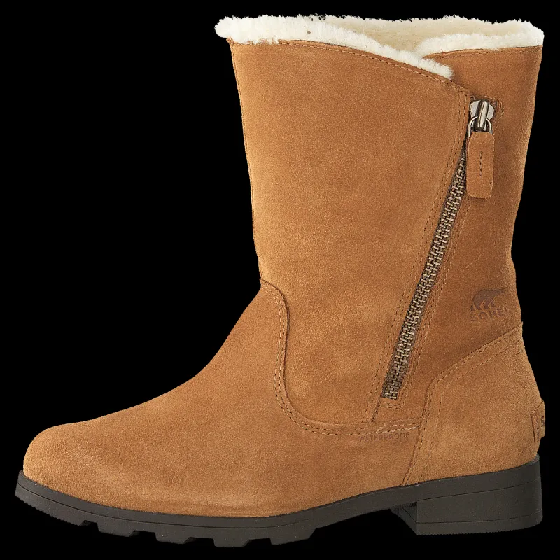 Discount Sorel Youth Emelie Foldover Camel Brown, Natural