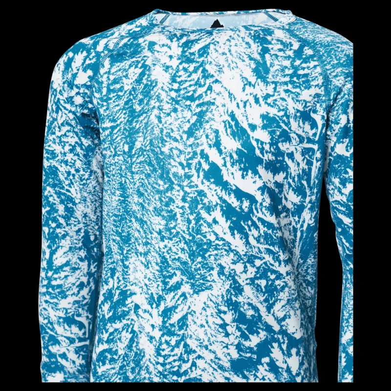 Burton Youth 1st Layer Set Blue Blotto Trees Flerfärgad Sale