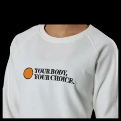 Dedicated Ystad Raglan Your Body White Vit Clearance