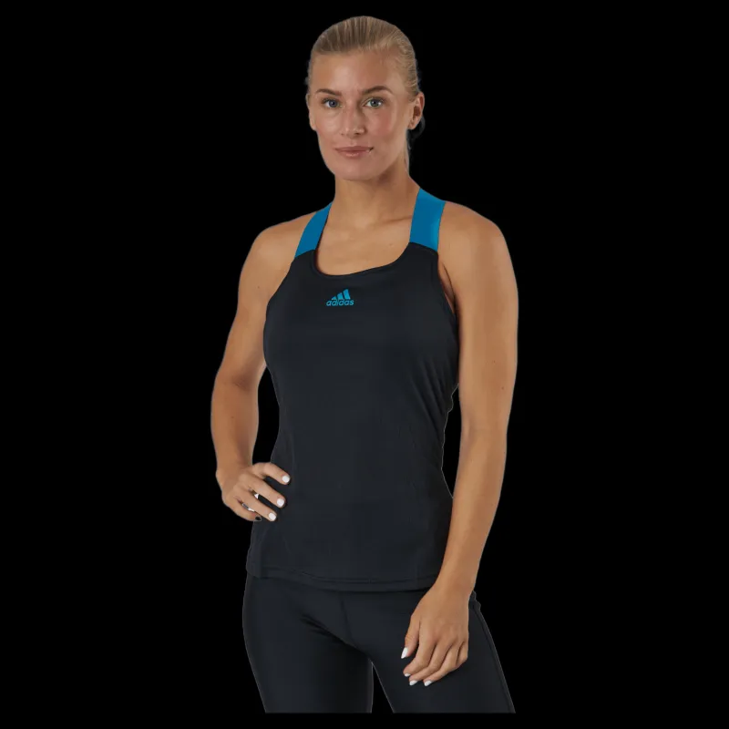 adidas Tennis Y-tank P.blue Aeroknit 000/black Svart