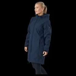 Whistler Zadie W Long Softshell Jacket Navy Blazer
