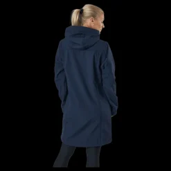 Whistler Zadie W Long Softshell Jacket Navy Blazer