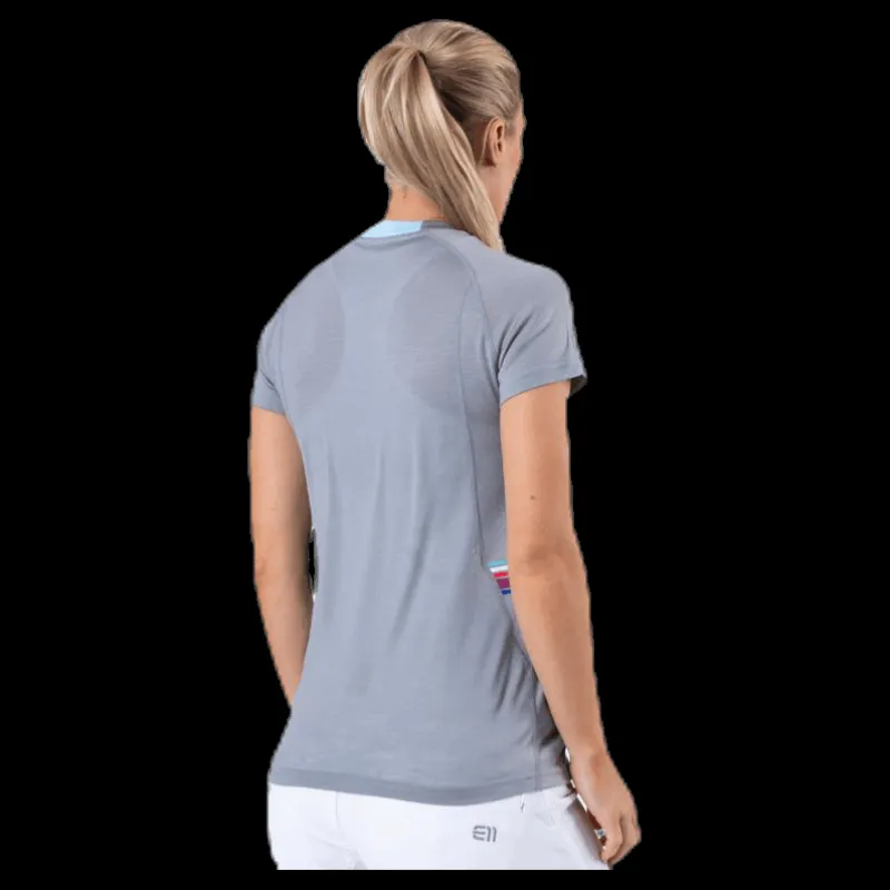 Elevenate Zeal Merino Tee Grey Grå Sale