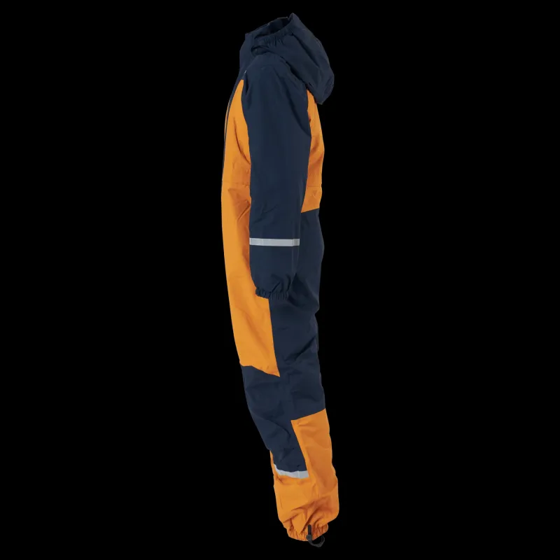 Clearance Didriksons Zeb Kids Coverall Burnt Glow Gul