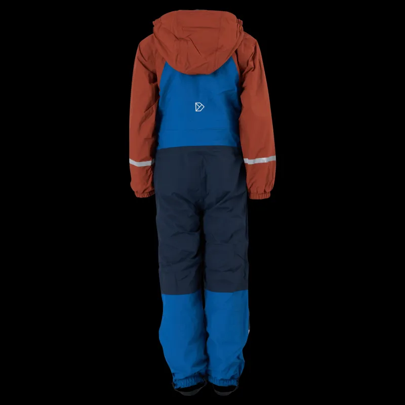 Sale Didriksons Zeb Kids Coverall Classic Blue Blå