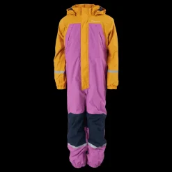 Didriksons Zeb Kids Coverall Radiant Purple Flerfärgad Clearance