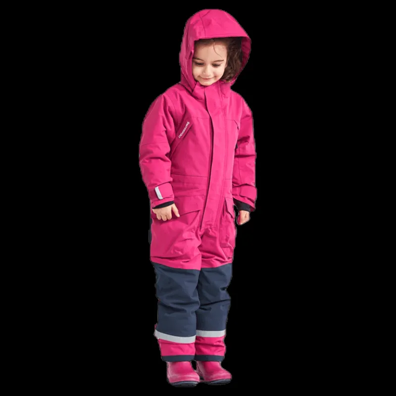 Didriksons Zeke Soft Cordura Coverall Pink Rosa