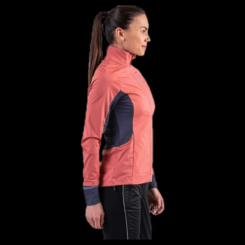 Odlo Zeroweight Pro Jacket Pink/Grey Rosa och Grå Best