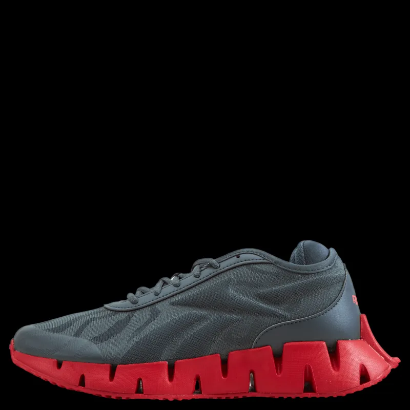 Hot Reebok Zig Dynamica 3 Purgry/clgry3/vecred Grå och Röd