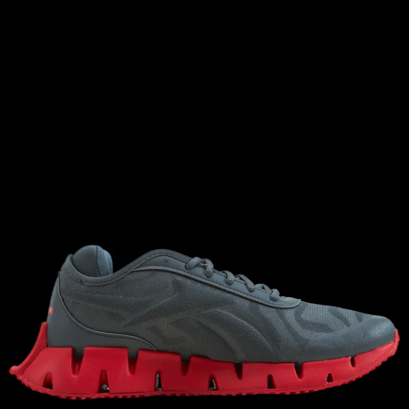 Hot Reebok Zig Dynamica 3 Purgry/clgry3/vecred Grå och Röd