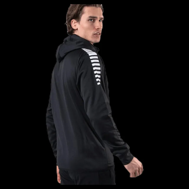 Clearance Select Zip Hoodie Monaco Black Svart