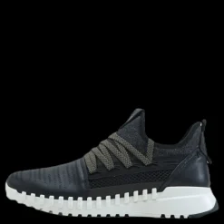 Hot ECCO Zipflex Low Black Svart