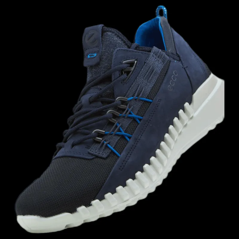 Online ECCO Zipflex Low Blue Blå