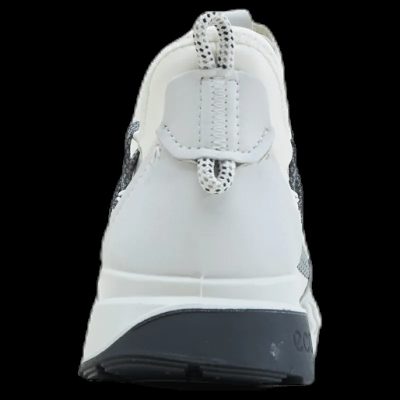 ECCO Zipflex Low White Vit Clearance