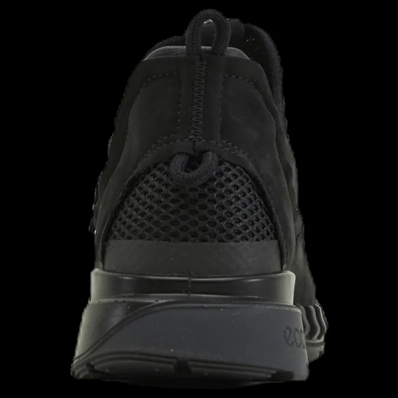 Outlet ECCO Zipflex Slip-On Black Svart