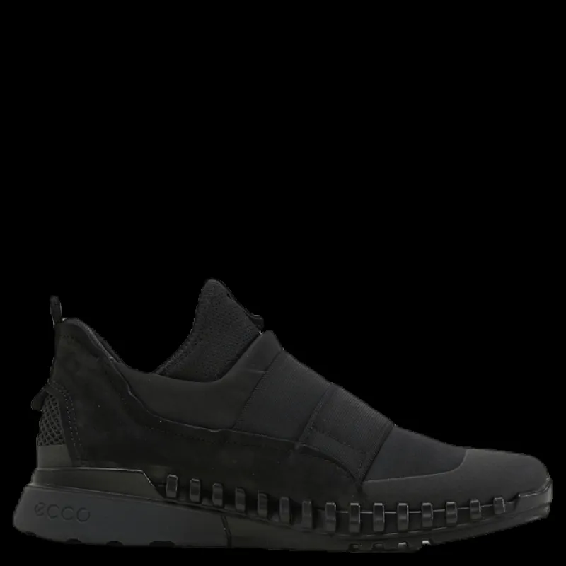 Outlet ECCO Zipflex Slip-On Black Svart