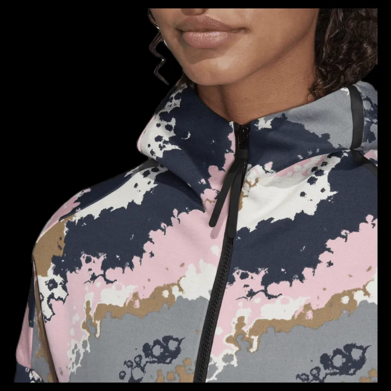 adidas ZNE All Over Print Hood Patterned Flerfärgad Online