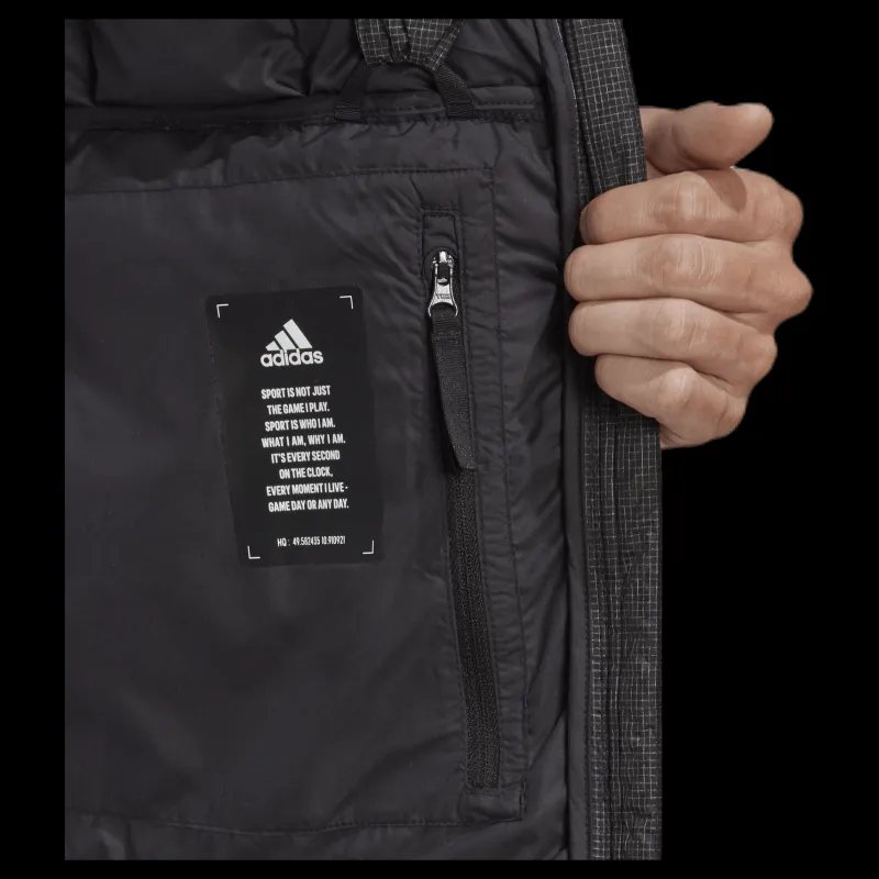 Hot adidas ZNE Down Jacket Black Grå