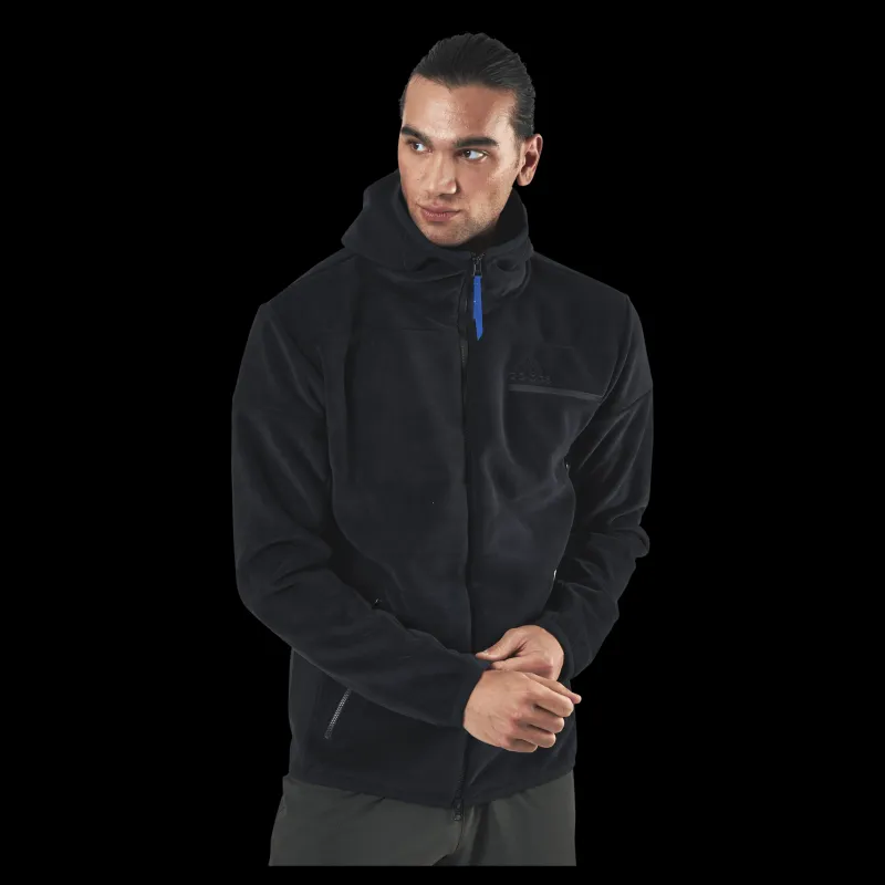 adidas Zne Fz Velour Black Svart Clearance
